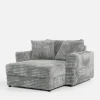 Fotel loveseat jasnoszara NOEMI