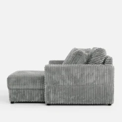 Fotel loveseat jasnoszara NOEMI