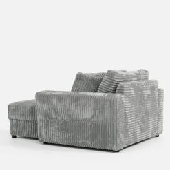 Fotel loveseat jasnoszara NOEMI