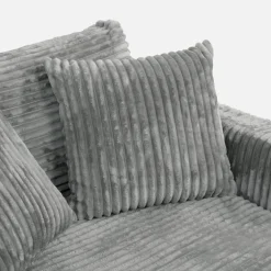 Fotel loveseat jasnoszara NOEMI