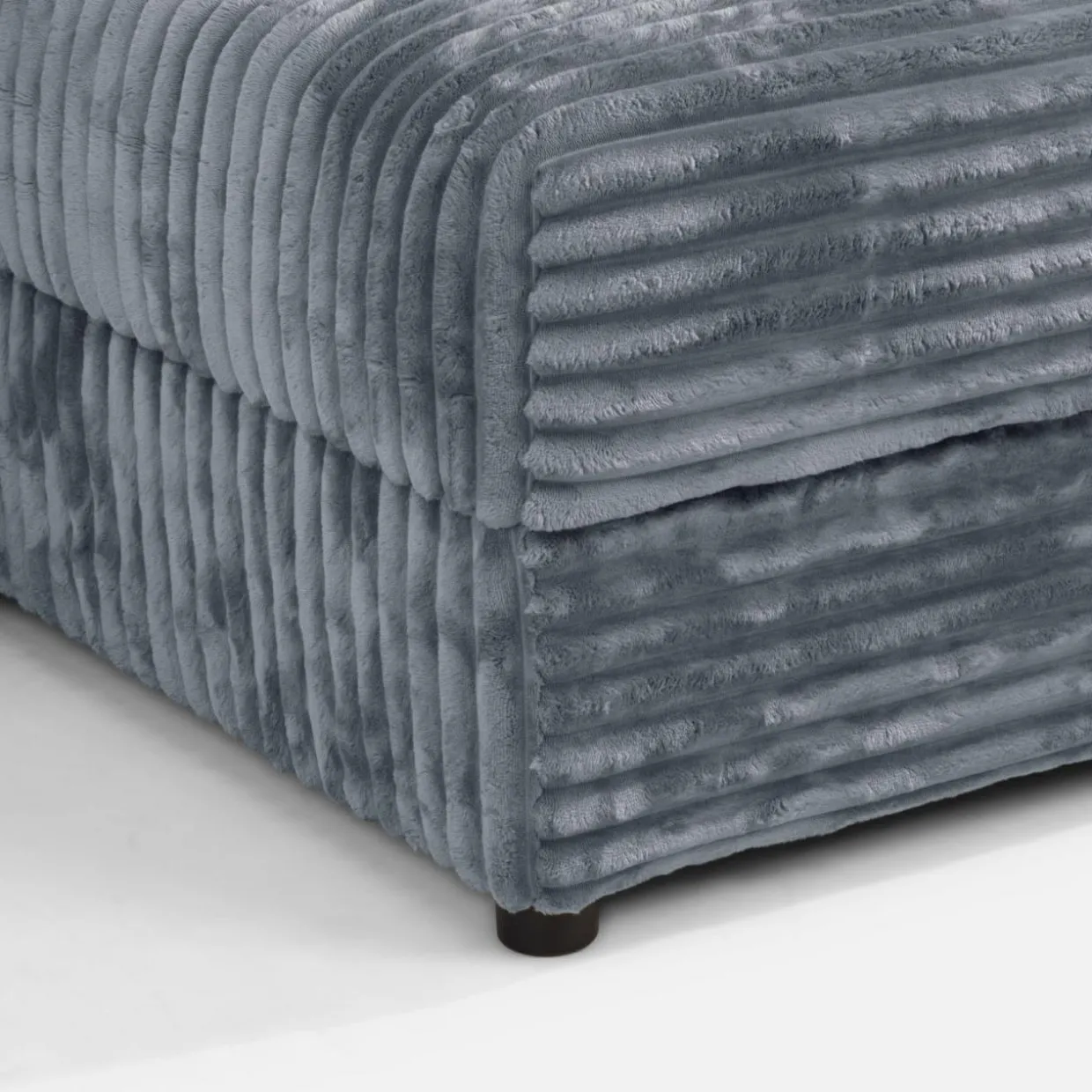 Fotel loveseat szary NOEMI