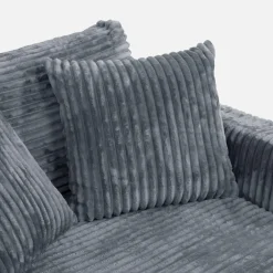 Fotel loveseat szary NOEMI