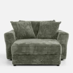 Fotel loveseat zielony NOEMI