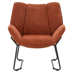 Fotel na płozach rudy LIMARVI