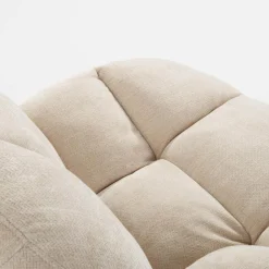 Fotel obrotowy beżowy DAPPERA