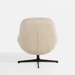 Fotel obrotowy beżowy DAPPERA