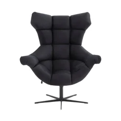 Fotel obrotowy czarny SENSI
