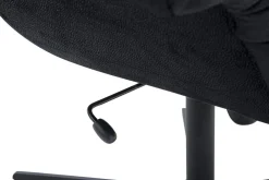 Fotel obrotowy czarny SENSI