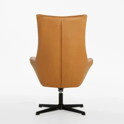 Fotel obrotowy jasnobrązowy DELUXO