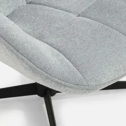 Fotel obrotowy jasnoszary DAZZLEN