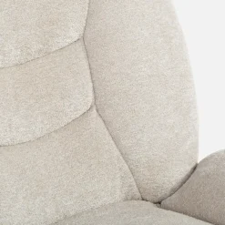 Fotel obrotowy retro beżowy DIAMANTU