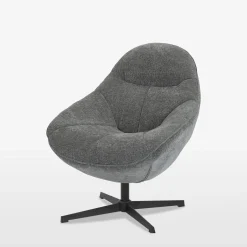 Fotel obrotowy szary DYNAMA