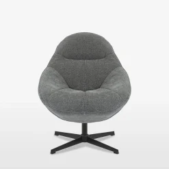 Fotel obrotowy szary DYNAMA