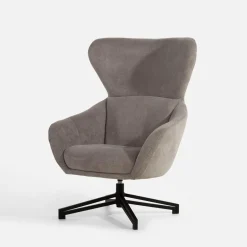 Fotel obrotowy szary LOMERO