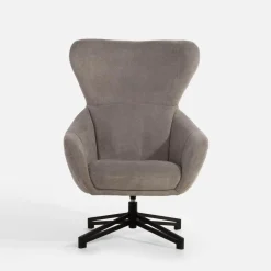 Fotel obrotowy szary LOMERO