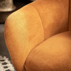 Fotel obrotowy żółty LOMERO