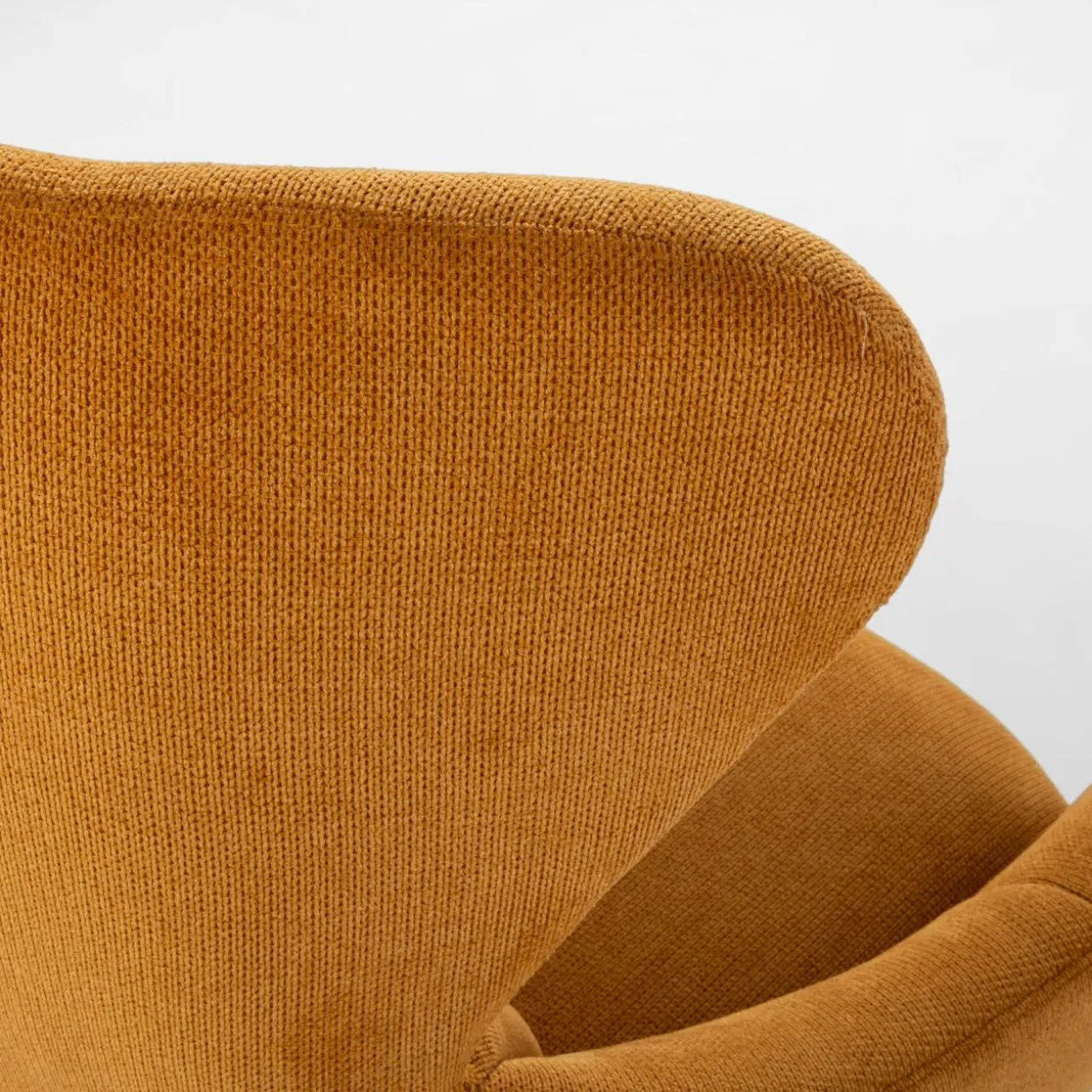 Fotel obrotowy żółty LOMERO