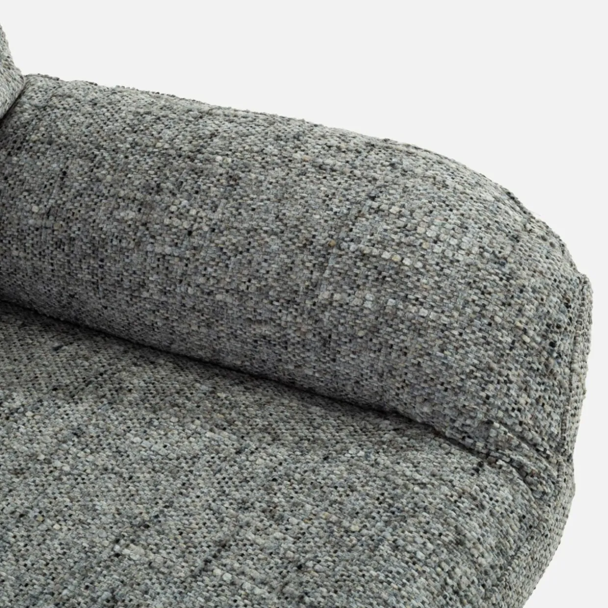 Fotel obrotowy z podnóżkiem szary DITTIF