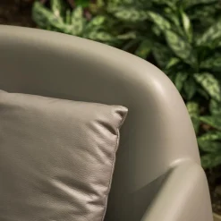 Fotel ogrodowy szary ULVI