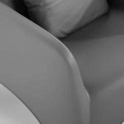 Fotel ogrodowy szary ULVI