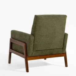 Fotel retro ciemnozielony MIATU