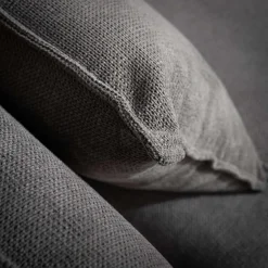 Fotel rozkładany szary LAIPE