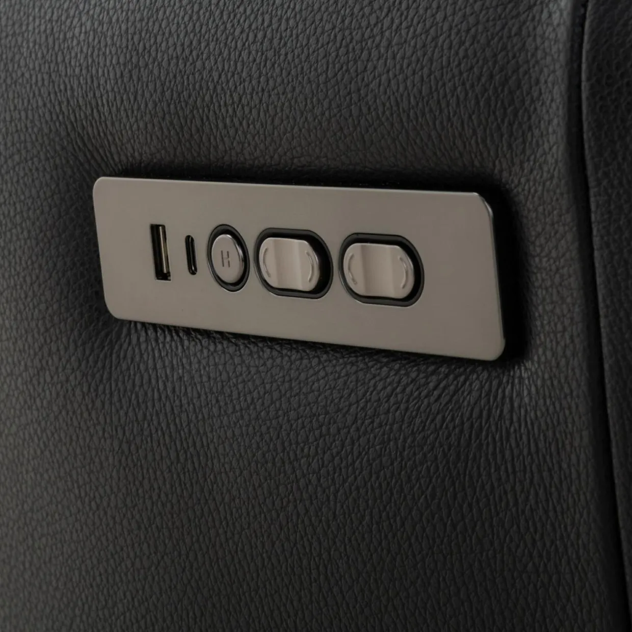 Fotel skórzany z funkcją relaks CLOUD