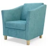 Fotel turkusowy BONARI