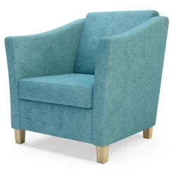 Fotel turkusowy BONARI