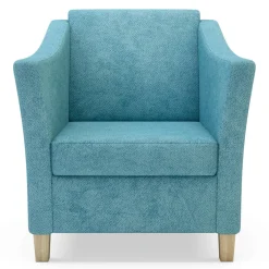 Fotel turkusowy BONARI