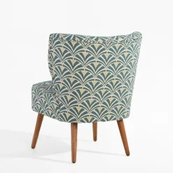 Fotel wypoczynkowy żakardowy SUNISPES