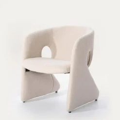 Fotel wypoczynkowy beżowy DRIMENO