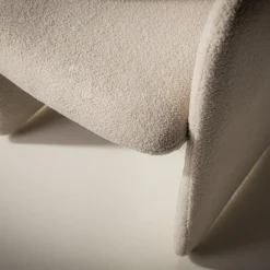 Fotel wypoczynkowy beżowy DRIMENO