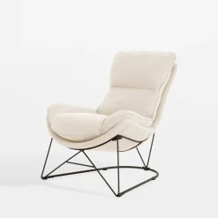 Fotel wypoczynkowy beżowy DYNASTI