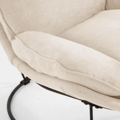 Fotel wypoczynkowy beżowy DYNASTI