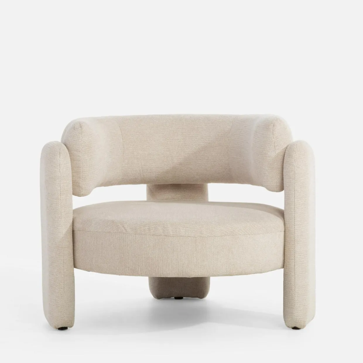 Fotel wypoczynkowy beżowy MAFELE