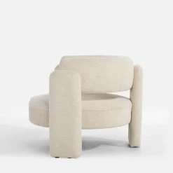 Fotel wypoczynkowy beżowy MAFELE