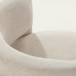 Fotel wypoczynkowy beżowy MAFELE