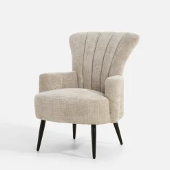 Fotel wypoczynkowy beżowy RECLANE