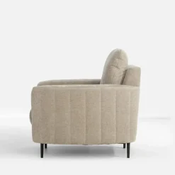 Fotel wypoczynkowy beżowy HUGGY