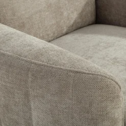 Fotel wypoczynkowy beżowy HUGGY