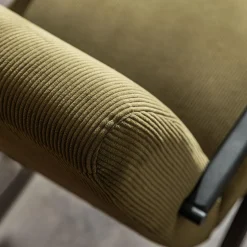 Fotel wypoczynkowy ciemnozielony CAPENBAR