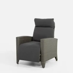 Fotel wypoczynkowy do ogrodu SOTTO szary