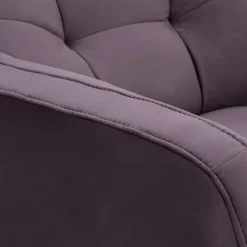 Fotel wypoczynkowy fioletowy SCANDI