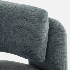 Fotel wypoczynkowy MAFELE szaroniebieski