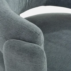 Fotel wypoczynkowy MAFELE szaroniebieski