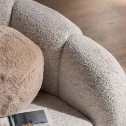 Fotel wypoczynkowy MANUL jasnoszary