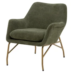 Fotel wypoczynkowy oliwkowy MAILA