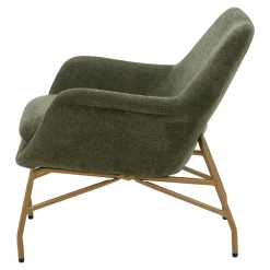 Fotel wypoczynkowy oliwkowy MAILA