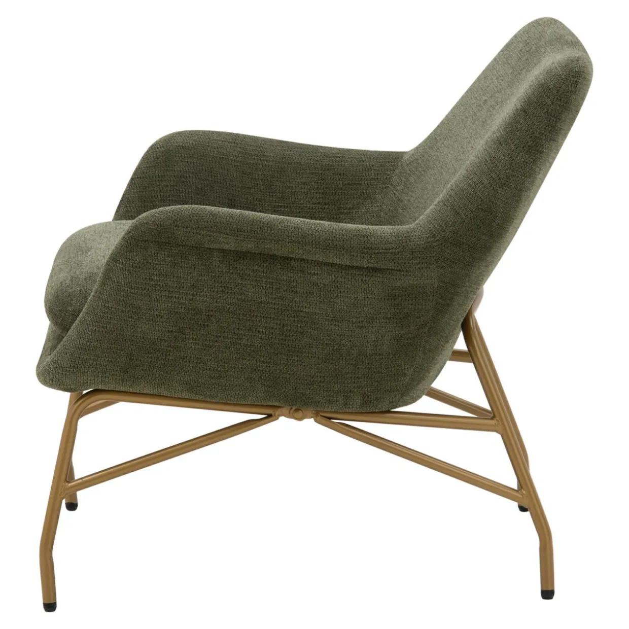 Fotel wypoczynkowy oliwkowy MAILA